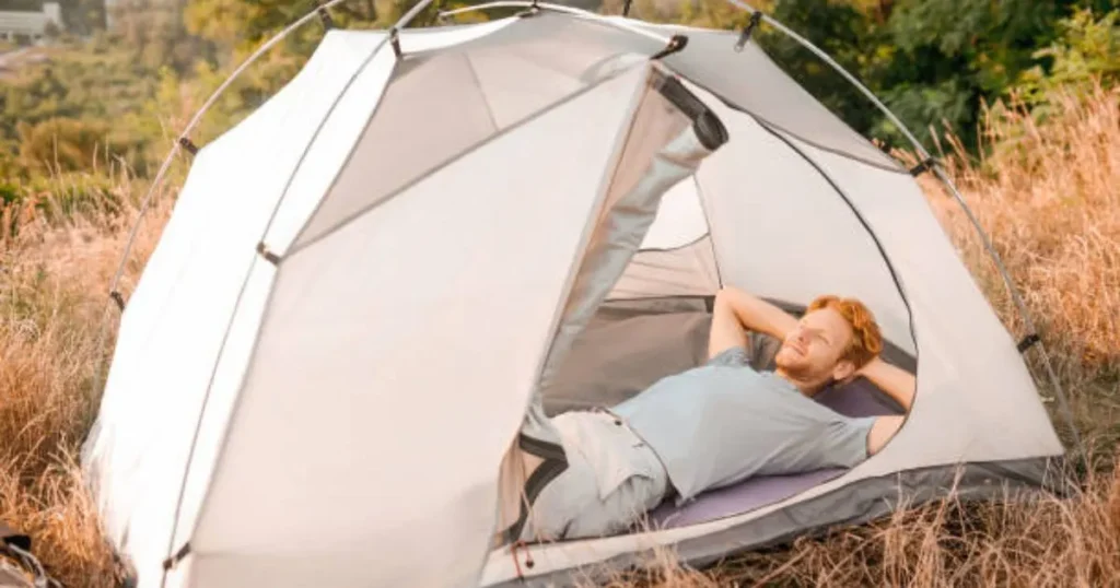 compact solo camping tent