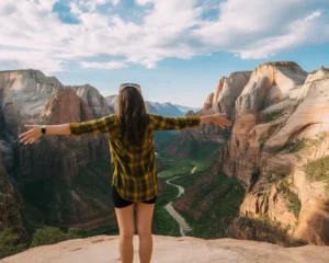 Student traveler enjoying an affordable trip while exploring the world on a budget.